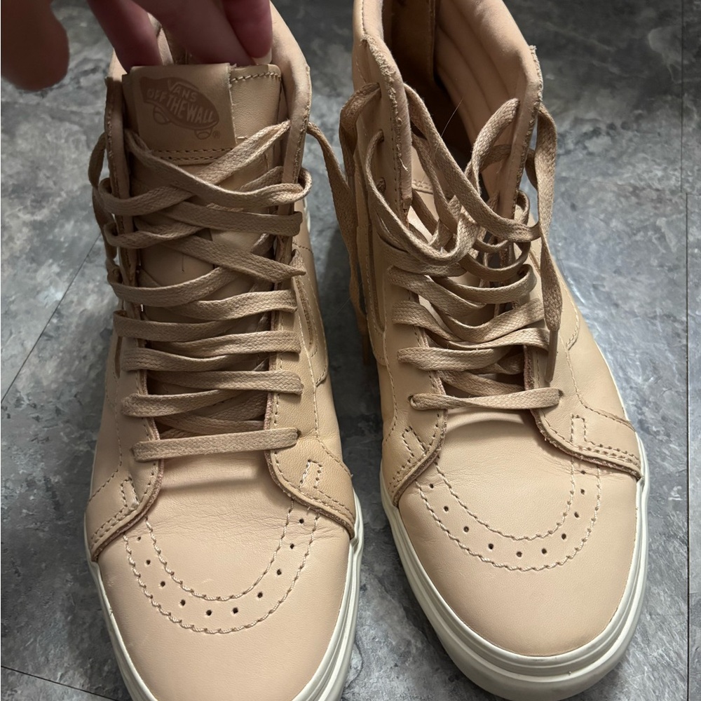 Vans Skateboard Shoes in Cream